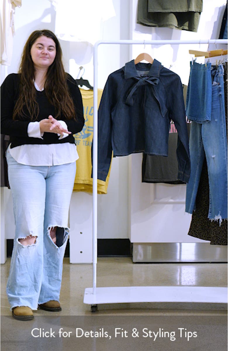 Tessie Denim Shirt, sales video thumbnail