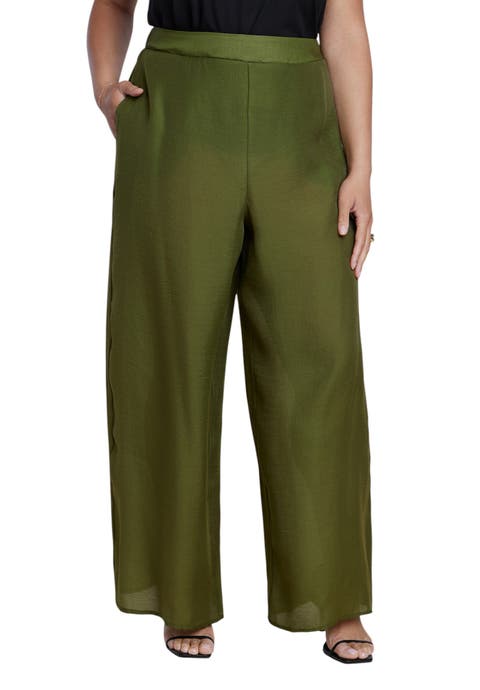 Sheer Lightweight Wide Leg Pant