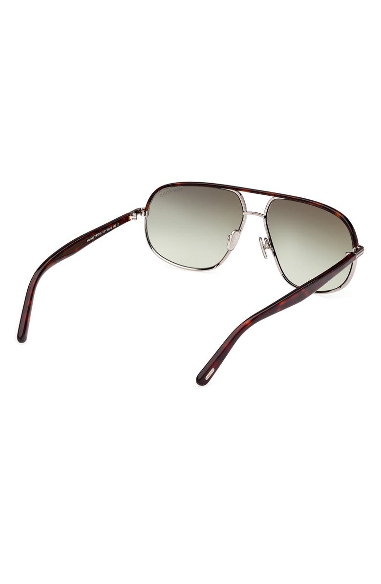 TOM FORD Maxwell 59mm Pilot Sunglasses, Alternate, color,