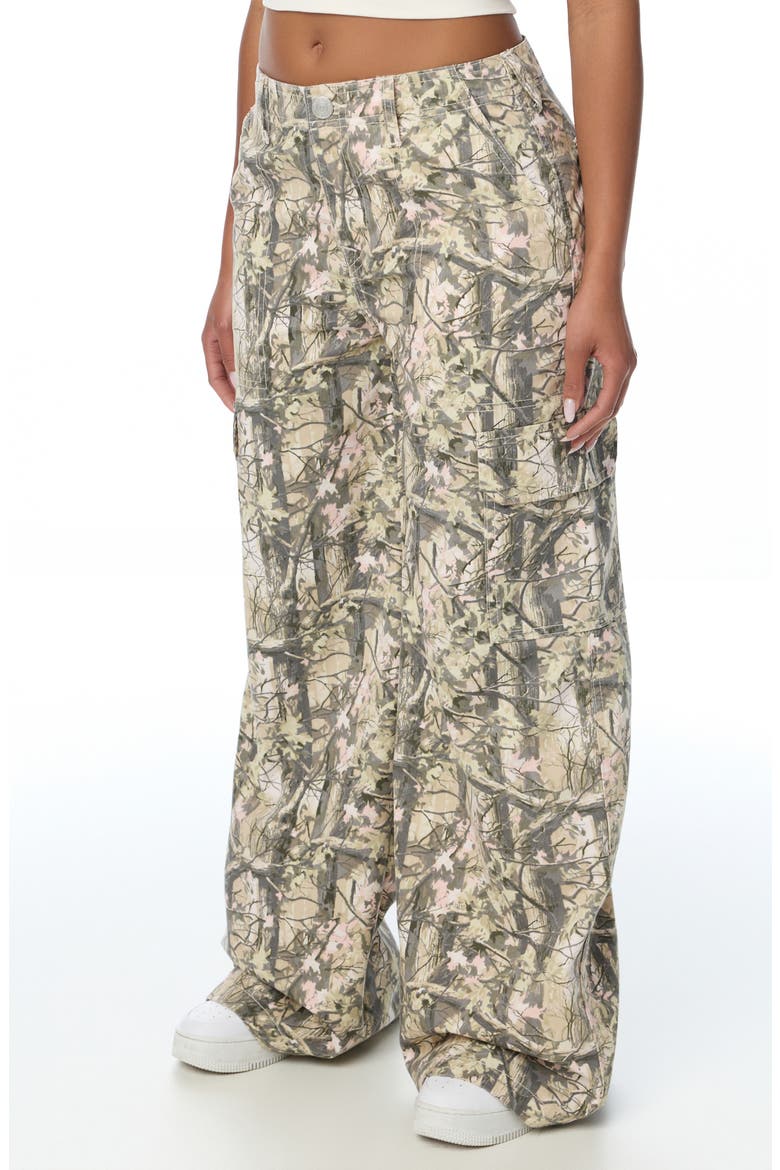 Baggy Cargo Pants, Alternate, color, TREE CAMO