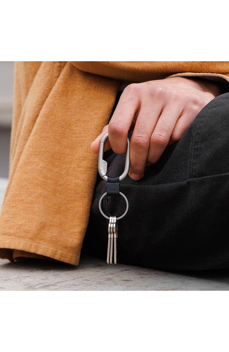 Orbitkey Clip Mini, Alternate, color, Silver