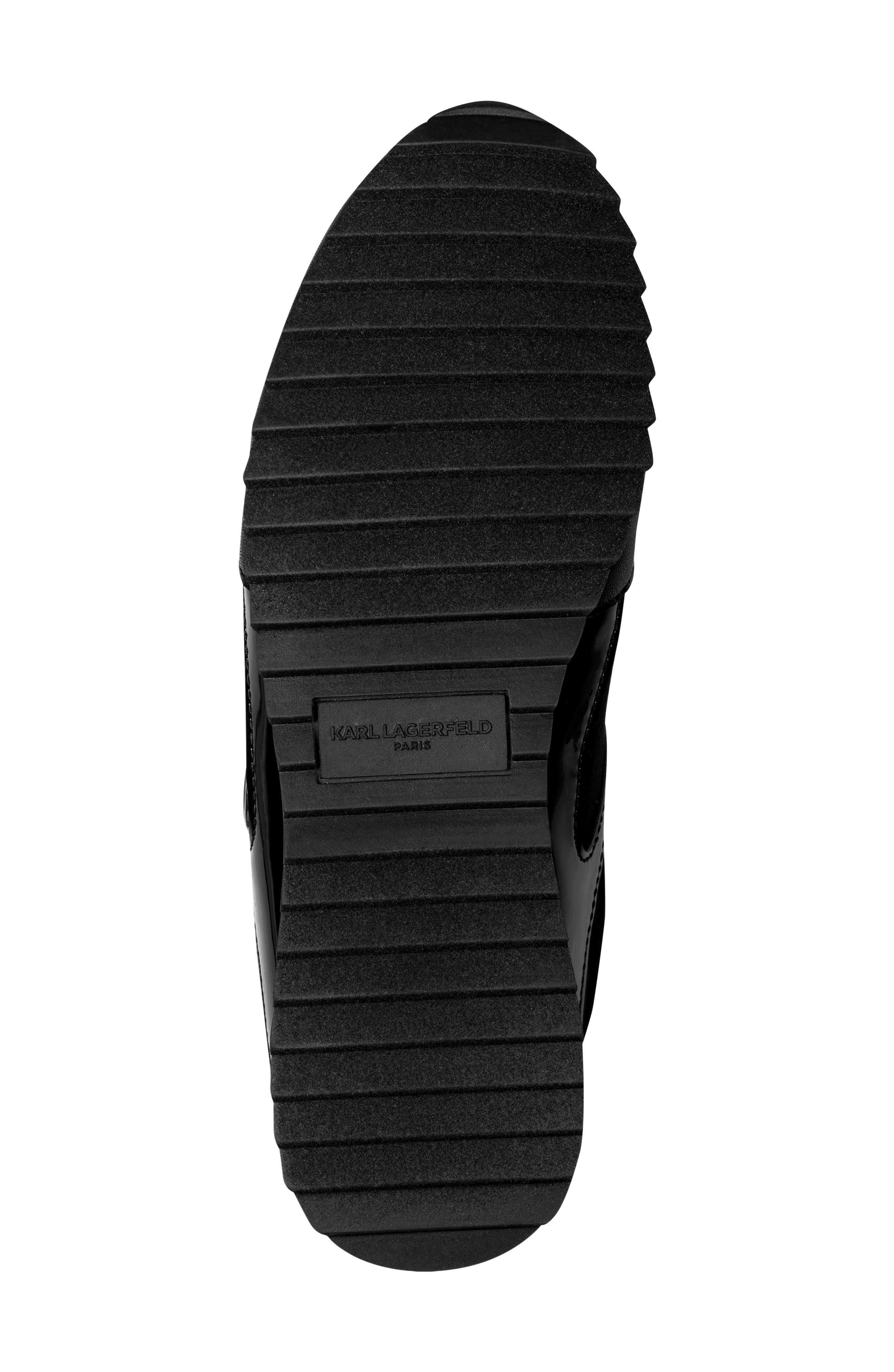 Arabella Lace Up Sneaker, Alternate, color, BLACK