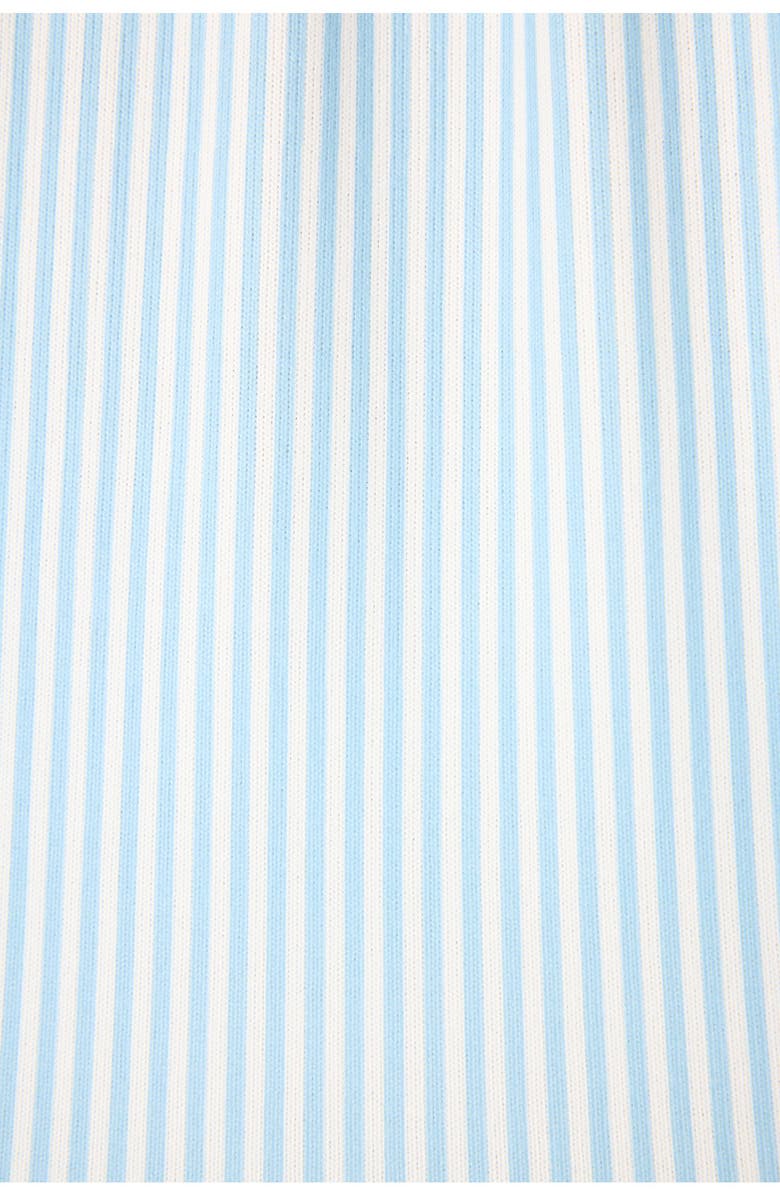 PJ Salvage Western Blooms Stripe Butter Jersey Pajamas, Alternate, color, Dream Blue