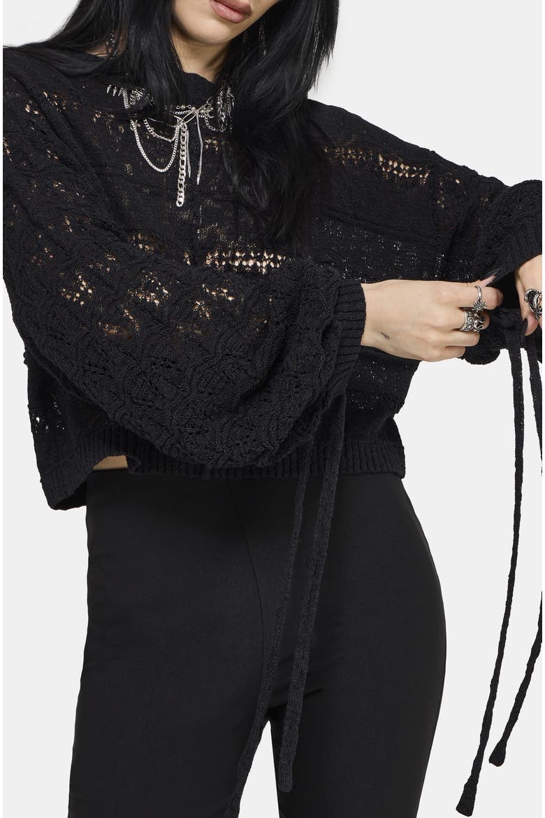 Cherith Balloon Sleeve Sweater, Alternate, color, Grey