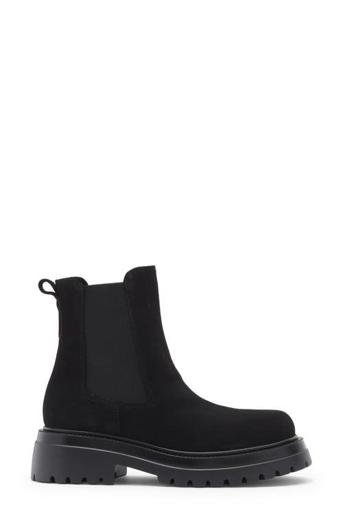La Canadienne Winslow Lug Sole Chelsea Boot In Black