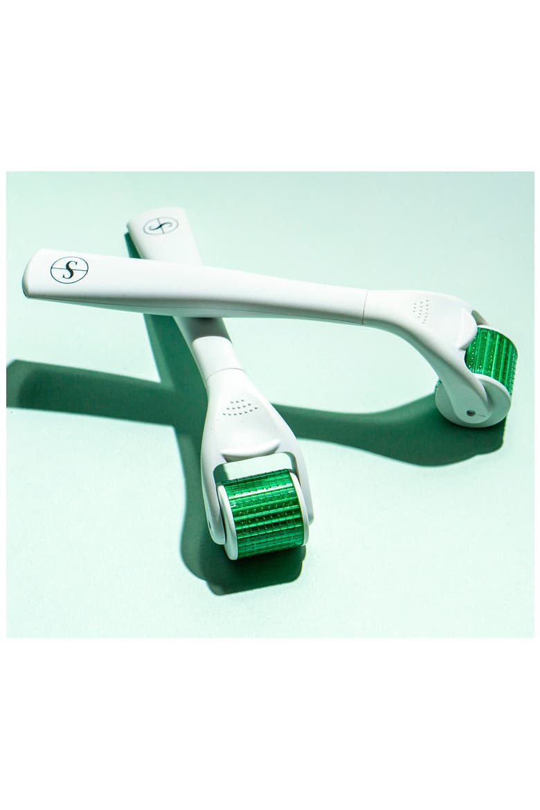 Microneedle Skin Roller, Alternate, color, WHITE