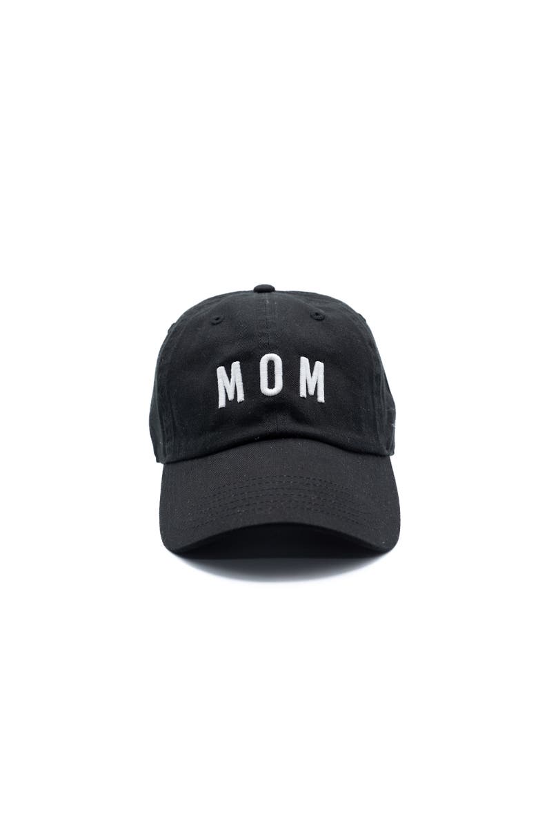 Rey To Z Mom Baseball Hat, Main, color, Black
