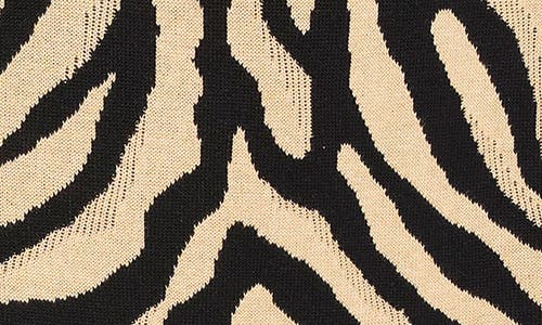 Nic + Zoe Nic+zoe Zebra Stripe Knit Skirt In Multi