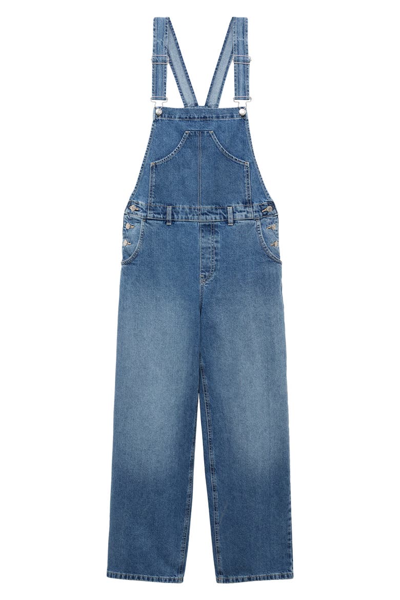 Denim Overalls, Alternate, color, MEDIUM BLUE