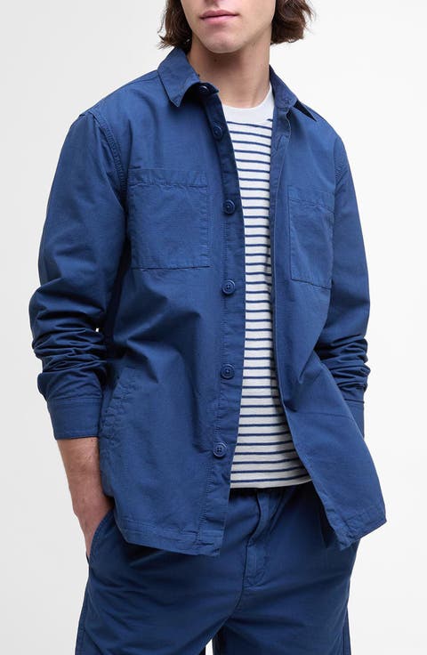 Rickfell Cotton Ripstop Button-Up Overshirt