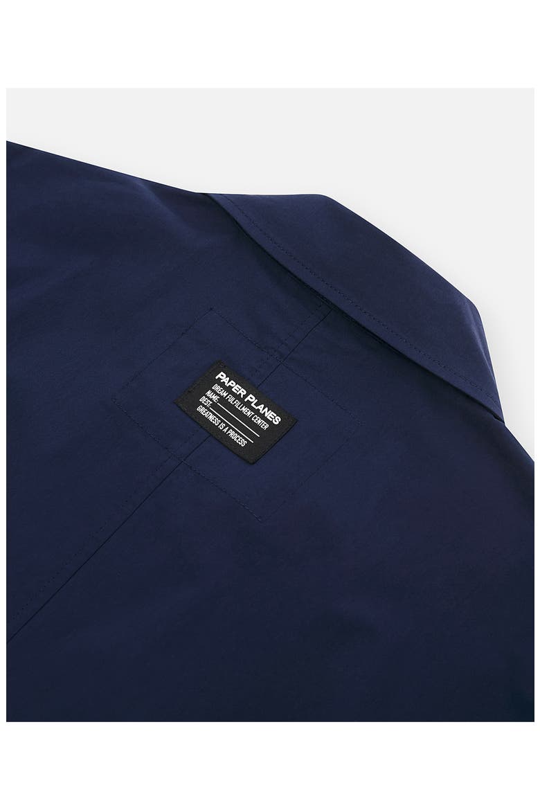 Cotton Blend Utility Jacket, Alternate, color, NAVY