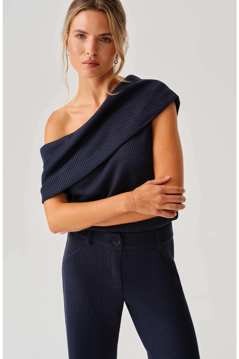 Margot Top, Alternate, color, Blue