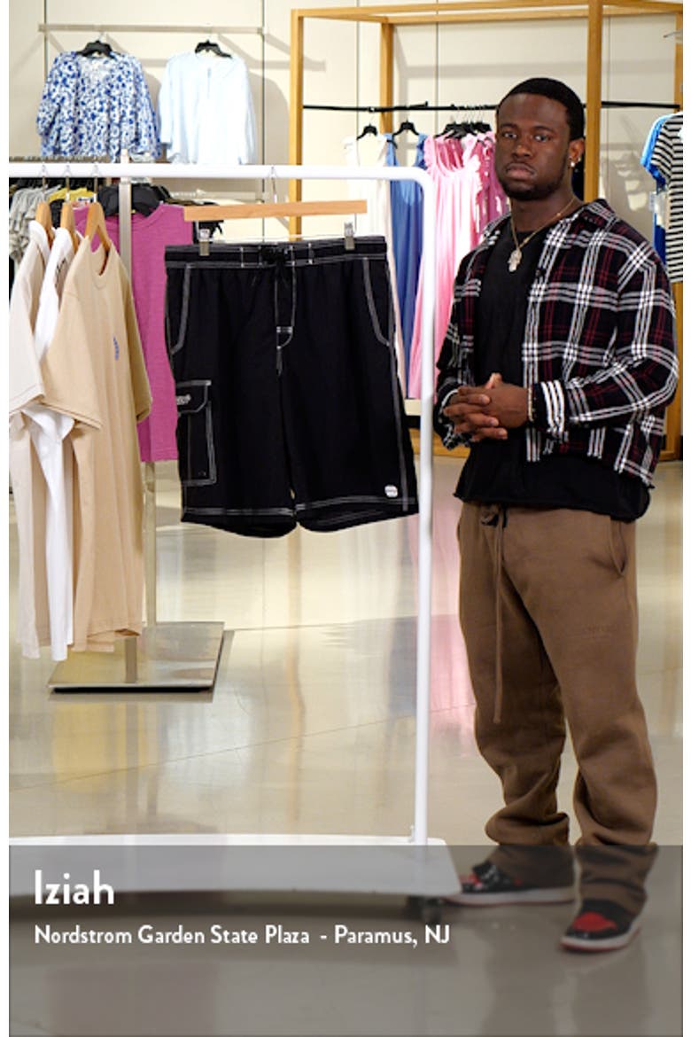 Throw On Loopback Board Shorts video