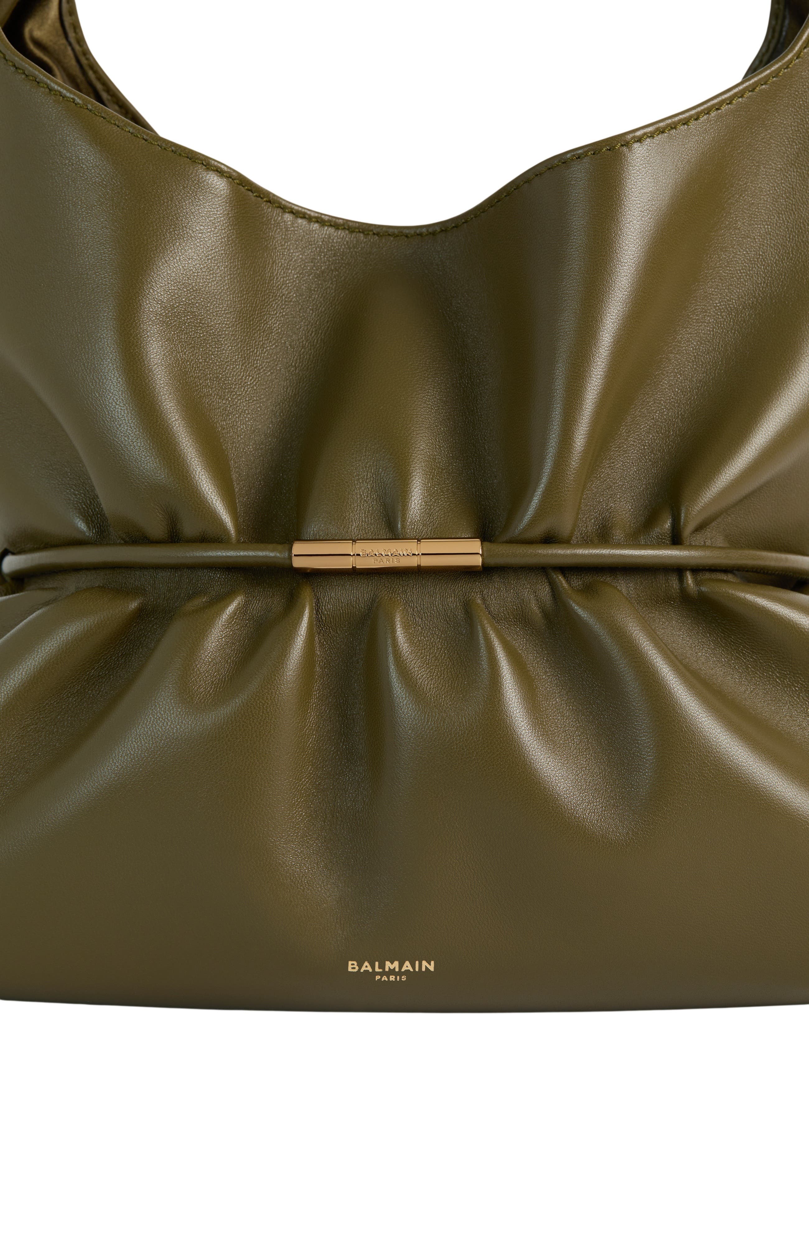 Sphynx Medium Bag in Smooth Leather, Alternate, color, green