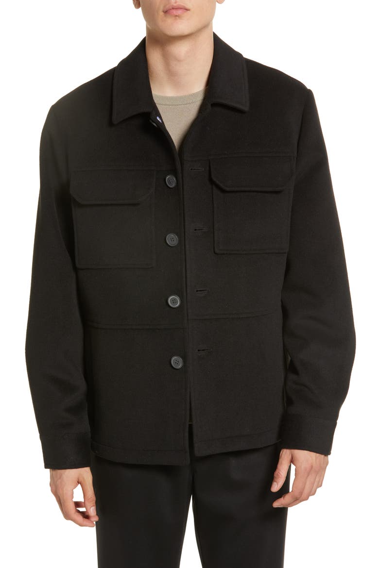 Amari Utility Jacket, Main, color, BLACK