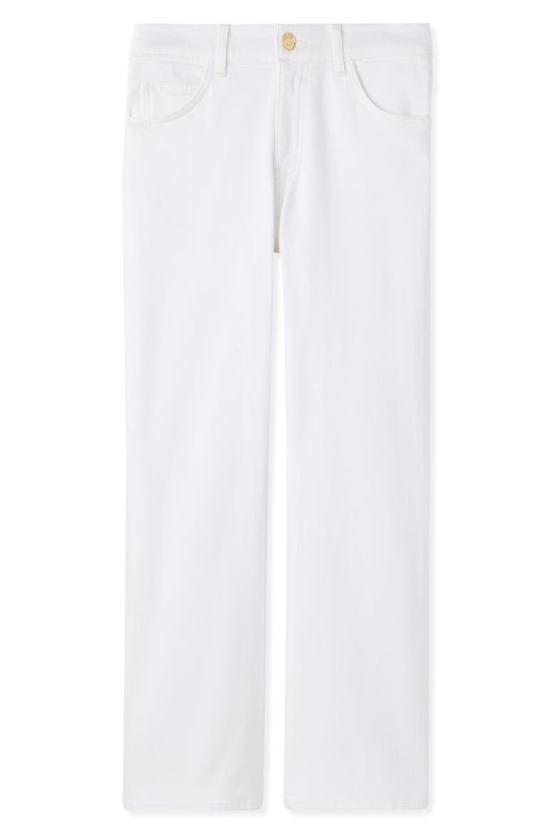 Laguna Stretch Denim Flare Leg Jeans, Alternate, color, WHITE