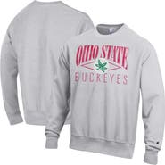 Champion Men's Champion Gray Ohio State Buckeyes Reverse Weave Fleece Sweatshirt