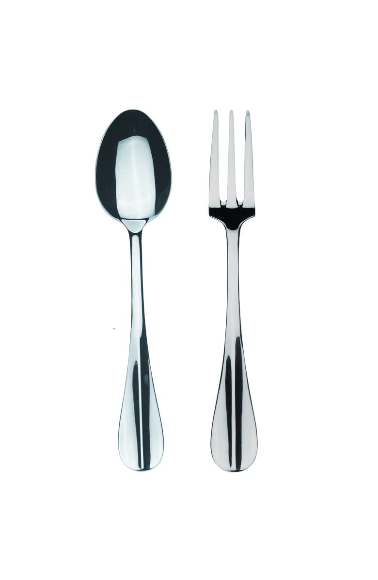 Mepra Roma Serving Set - 2 Pieces, Main, color, Silver
