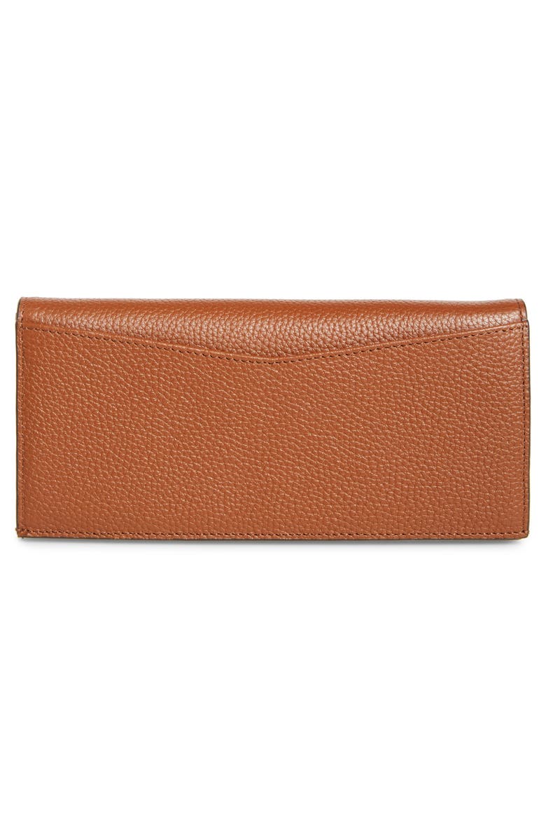 Nordstrom Hunter Leather Continental Wallet, Alternate, color, 