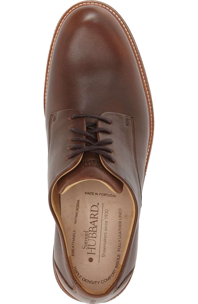 Samuel Hubbard Founder Oxford, Alternate, color, Chestnut Leather