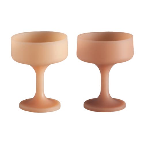 Porter Green Mecc | Unbreakable Cocktail Glasses In Brown
