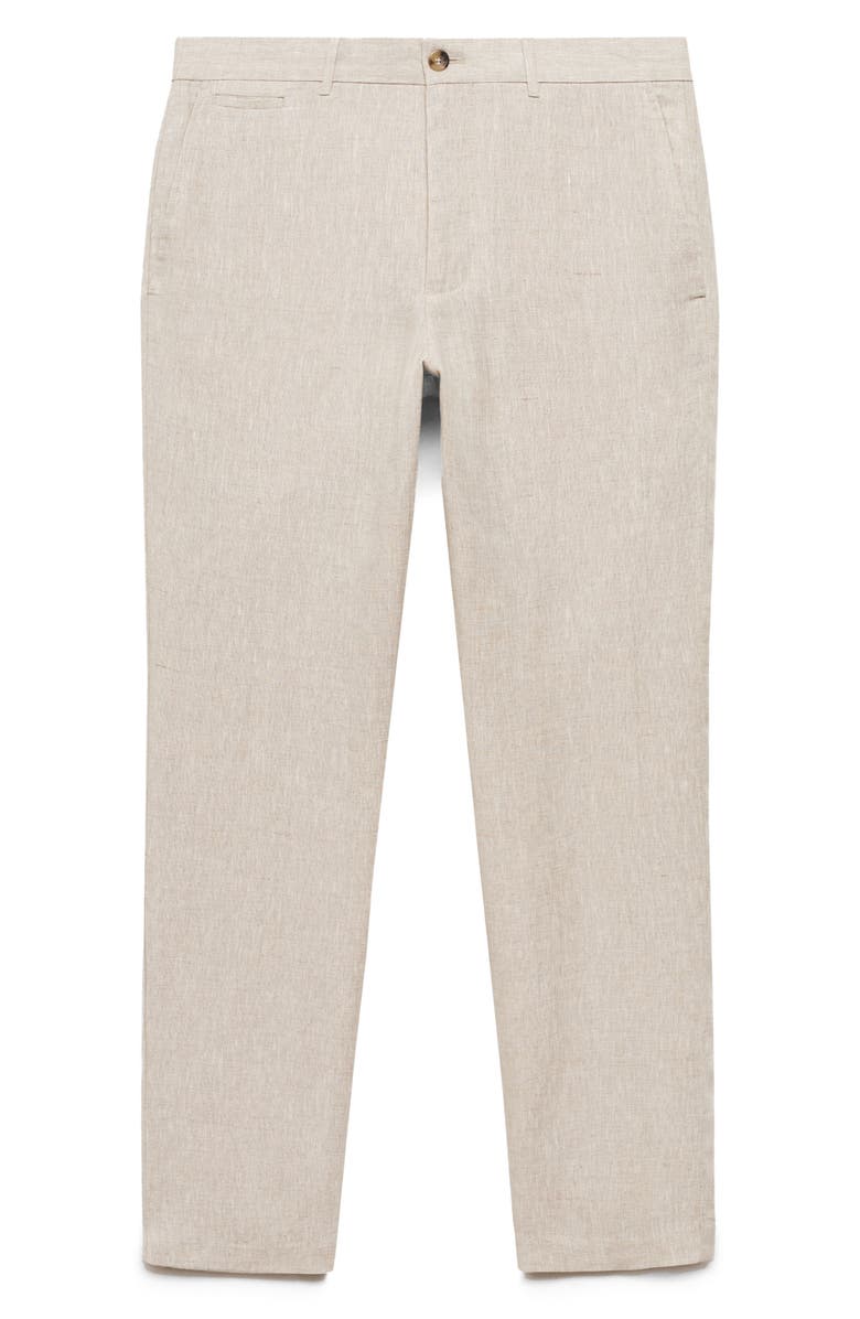 Slim Fit Linen Pants