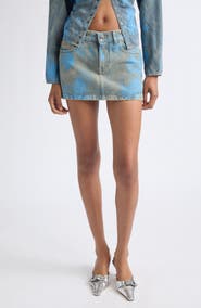 DIESEL® Denim Miniskirt