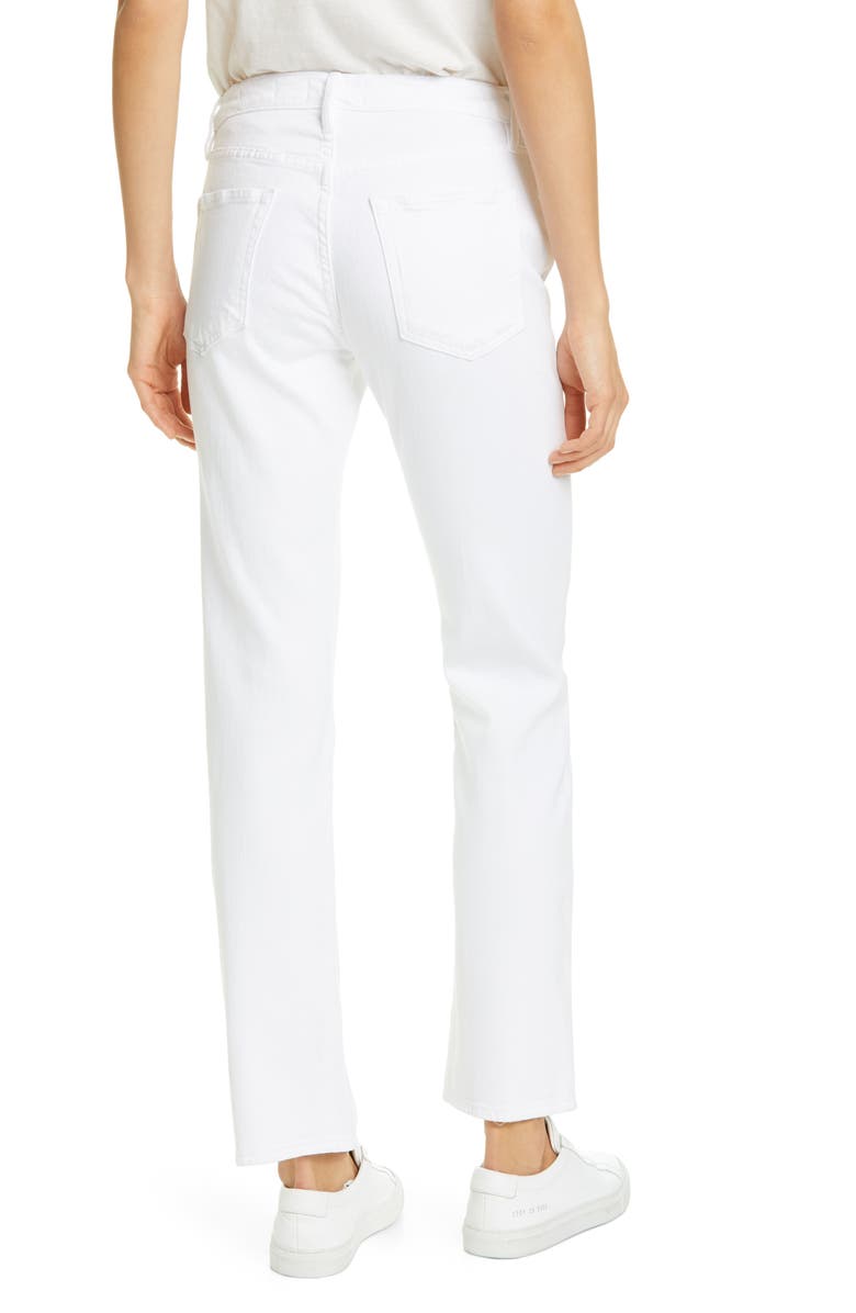 FRAME Le Hollywood High Waist Straight Leg Jeans, Alternate, color,