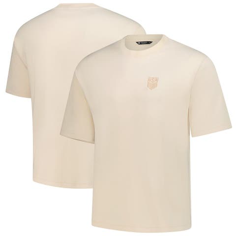 Unisex Levelwear  Khaki USMNT Luxe Signature Knit T-Shirt