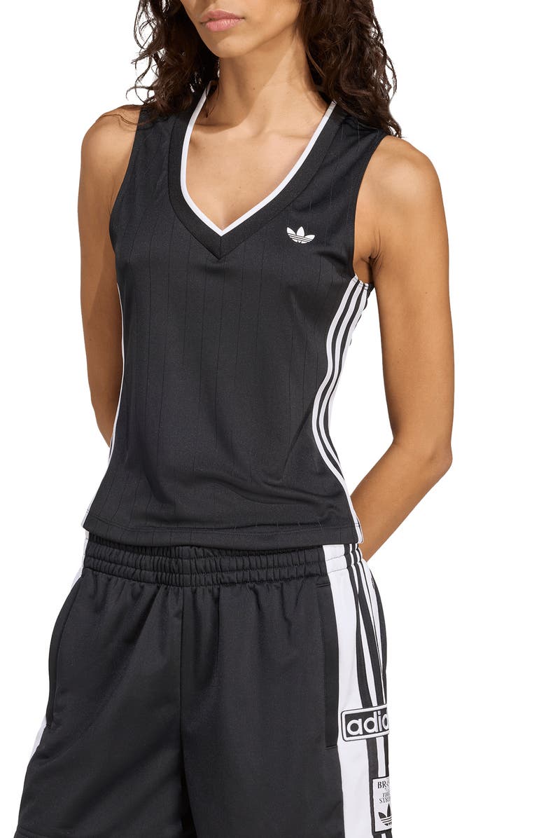 adidas Trefoil Logo Graphic Tank, Main, color, 