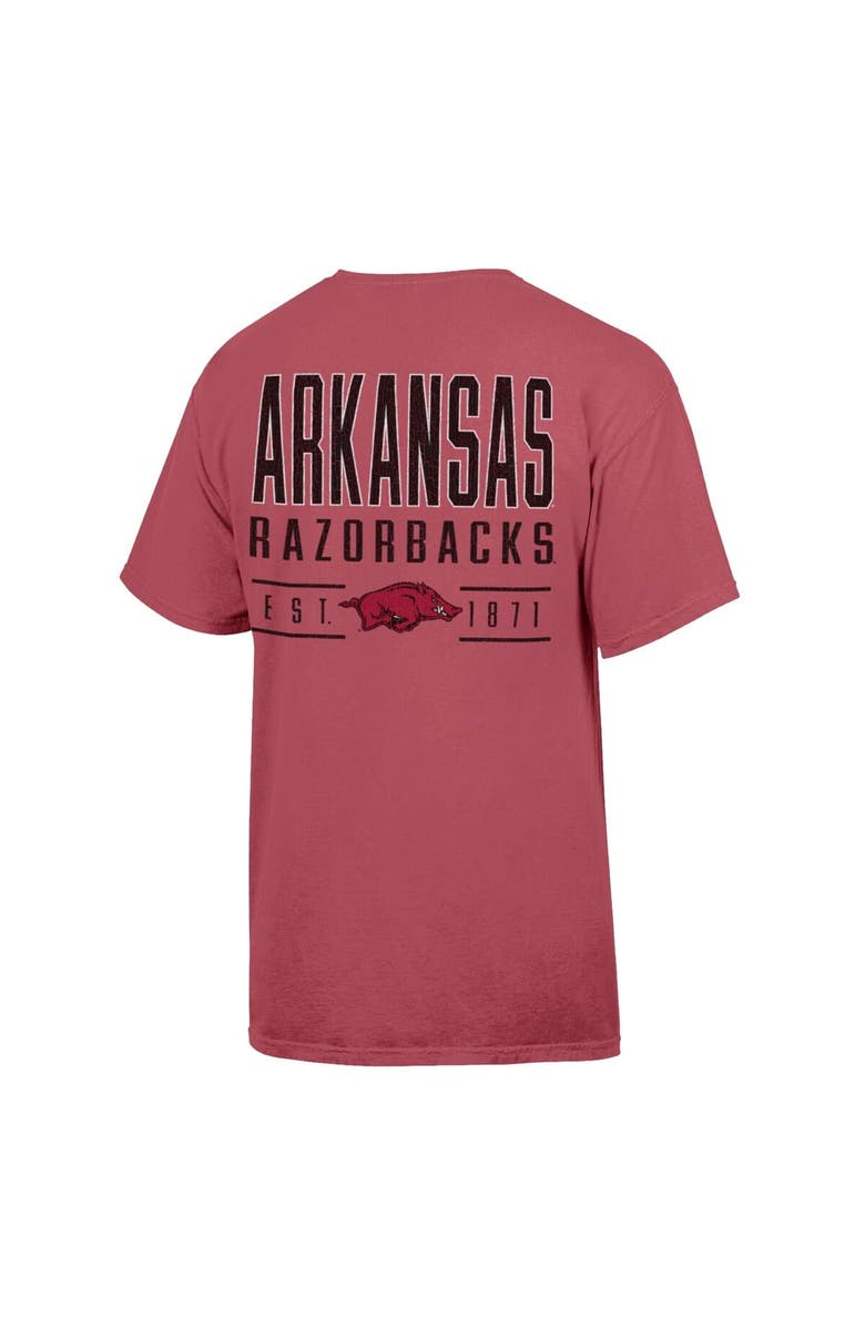 ComfortWash Men's ComfortWash Cardinal Arkansas Razorbacks Big Name T-Shirt, Alternate, color, Cardinal