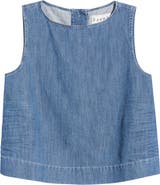 Frank & Eileen Denim Sleeveless Shell