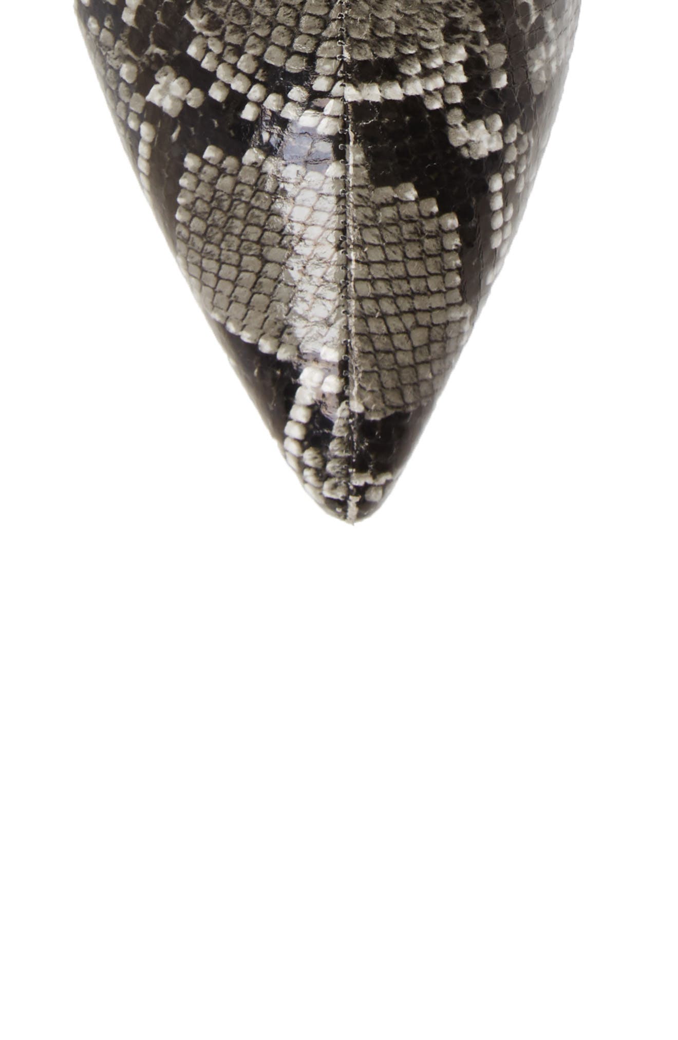 Coma 3 Block Heel Bootie, Alternate, color, GREY/ BLACK SNAKE PRINT
