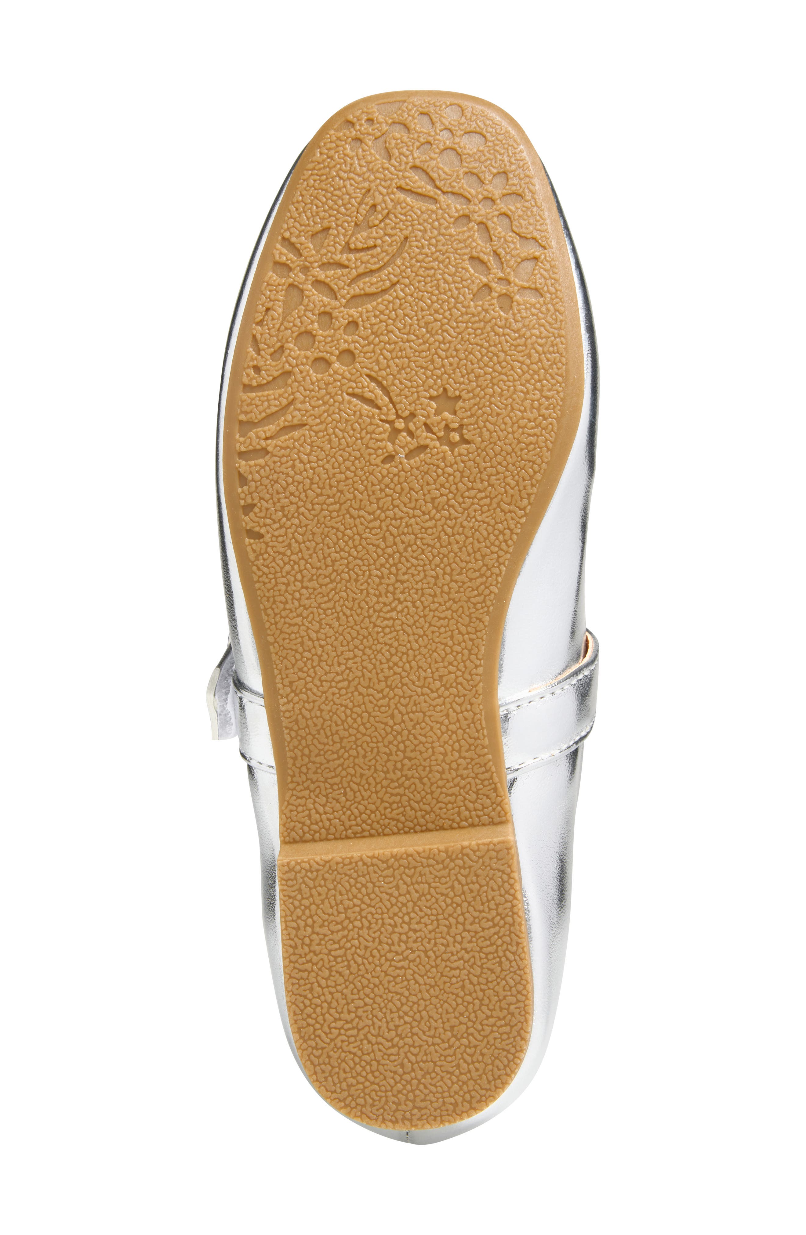 Bubby Mary Jane Flat, Alternate, color, SILVER METALLIC