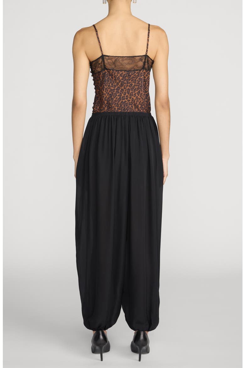 The Silk Balloon Pants, Alternate, color, BLACK