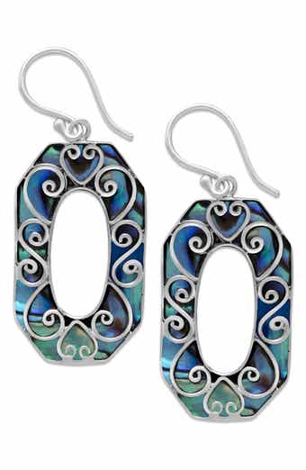 Coral Drop Earrings