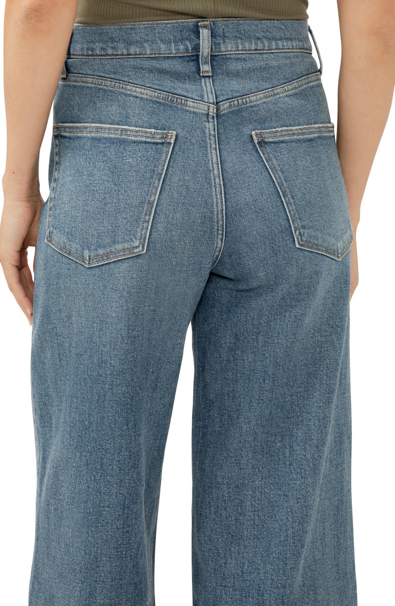 Silver Jeans Co. Be Easy Crop Wide Leg Jeans, Alternate, color, Indigo