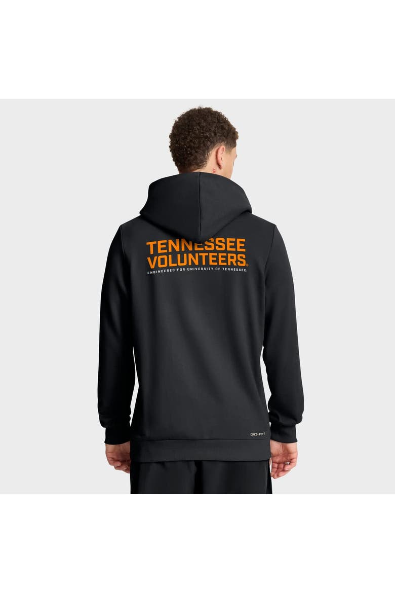 Men's Nike Black Tennessee Volunteers 2025 Sideline Standard Issue Dri-FIT Full-Zip Hoodie, Alternate, color, Black