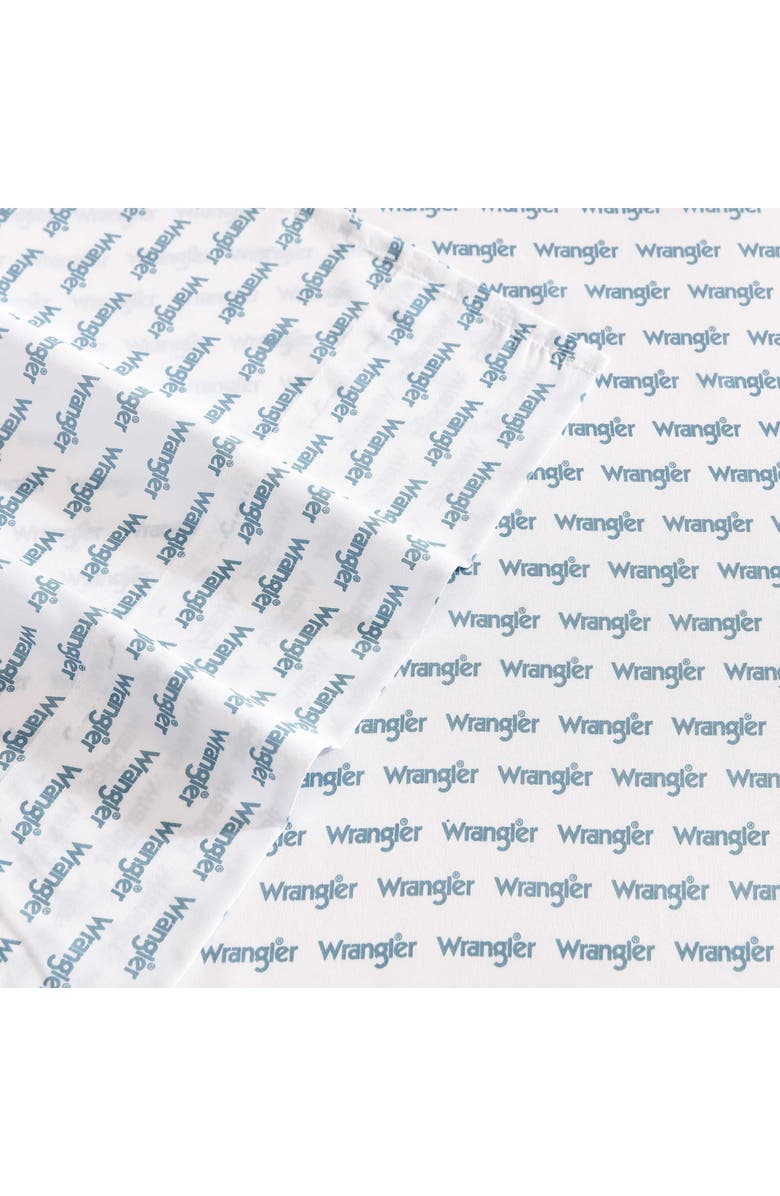 Wrangler Logan Stripe Throw Blanket, Alternate, color, Blue