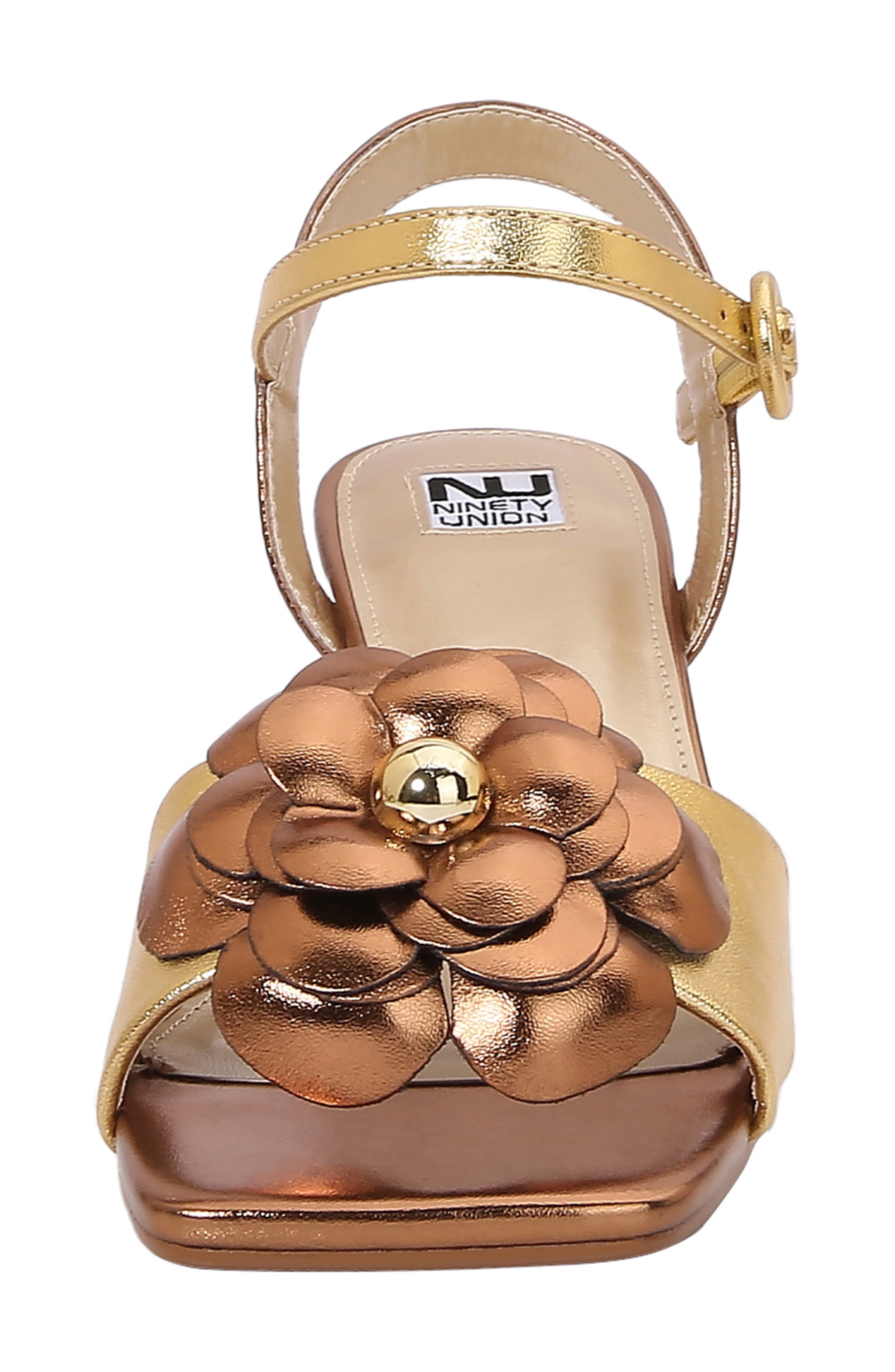 Camila Sandal, Alternate, color, GOLD MULTI