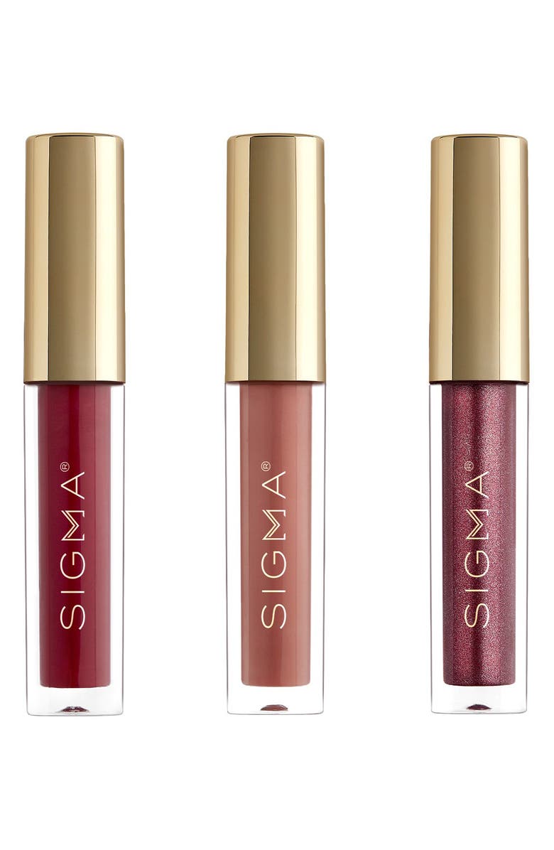 Sigma Beauty Adored Mini Lip Set, Main, color, 
