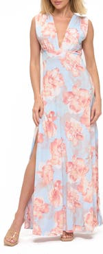 O.L. Open Back Maxi Dress