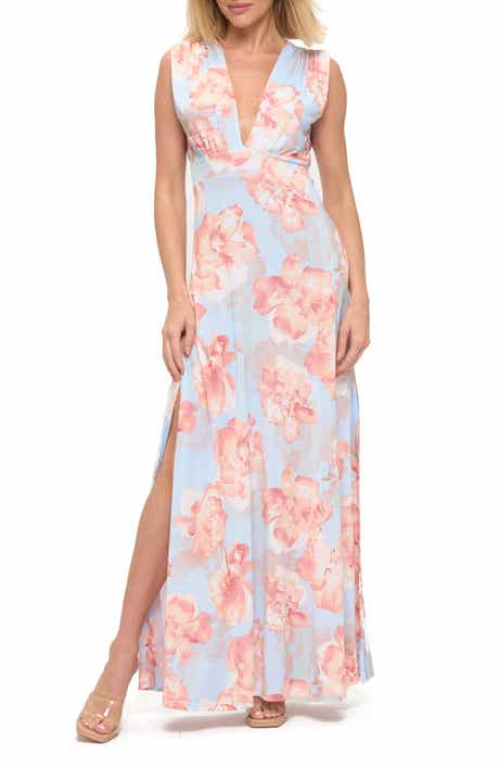 O.L. Open Back Maxi Dress