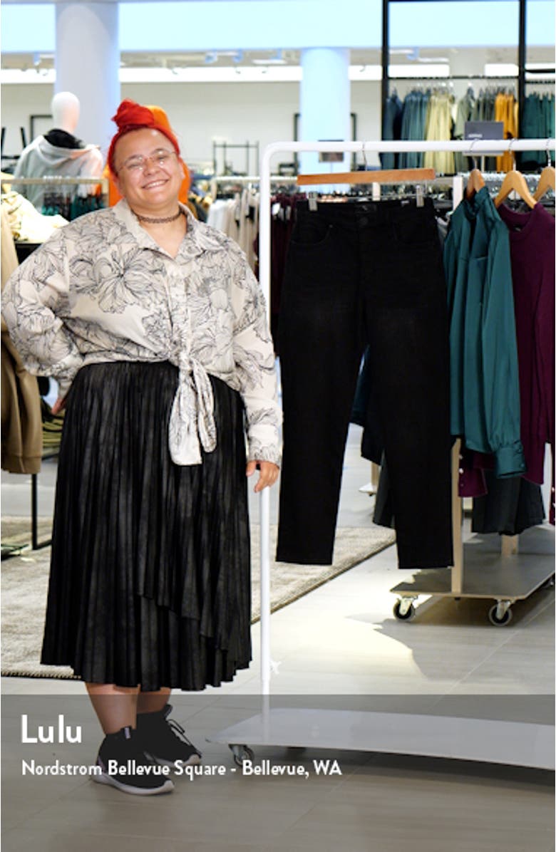 Rachael Fab Ab High Waist Crop Mom Jeans, sales video thumbnail