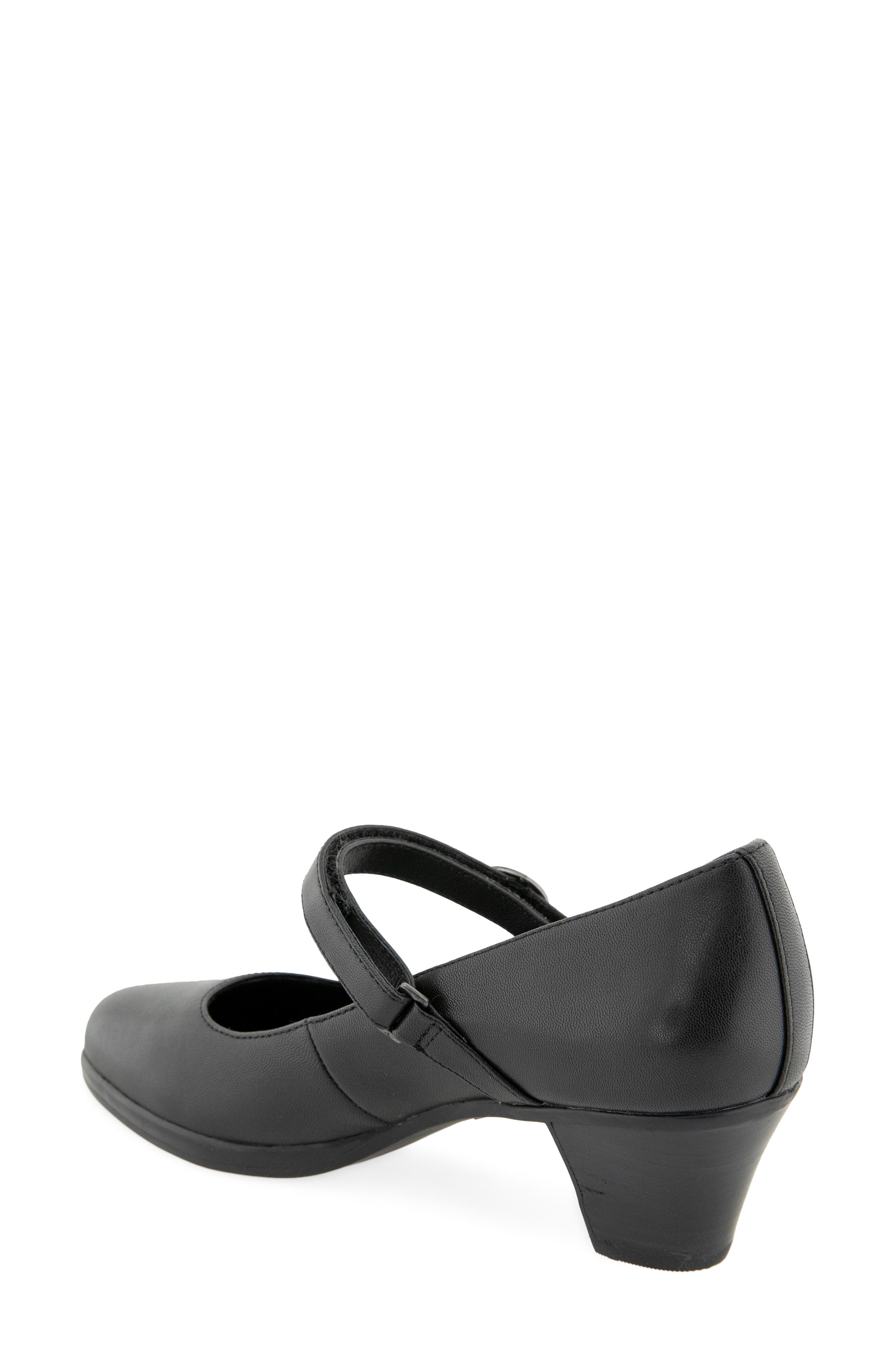Rita Mary Jane Pump, Alternate, color, BLACK LEATHER