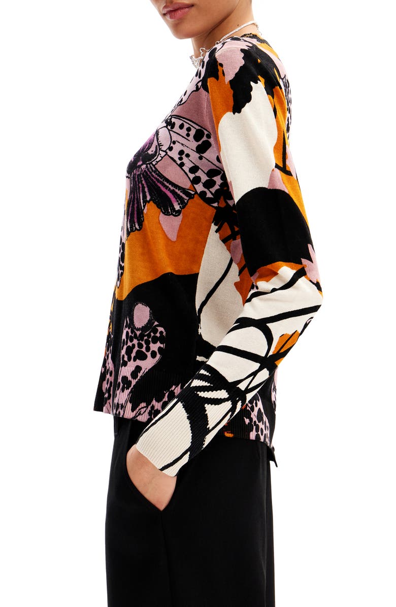 Desigual M. Christian Lacroix Orchid Pullover, Alternate, color, 