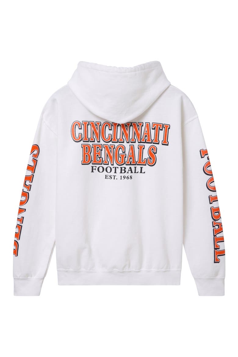 Cincinnati Bengals Fandom Hoodie, Alternate, color, WHITE