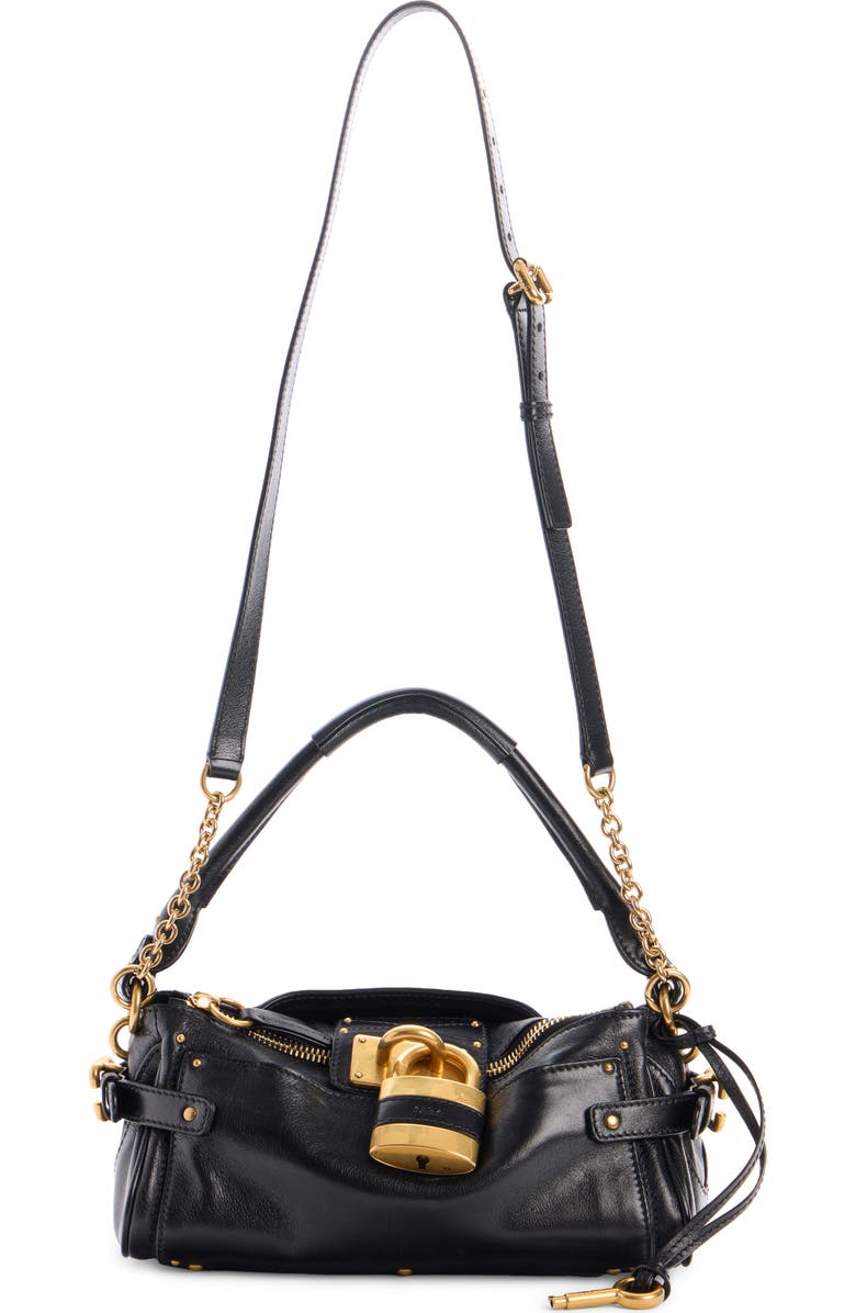 Chloé Paddington Leather Shoulder Bag, Alternate, color,
