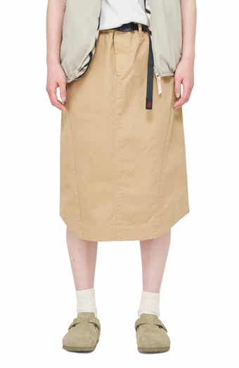 Lili Woven Midi Skirt