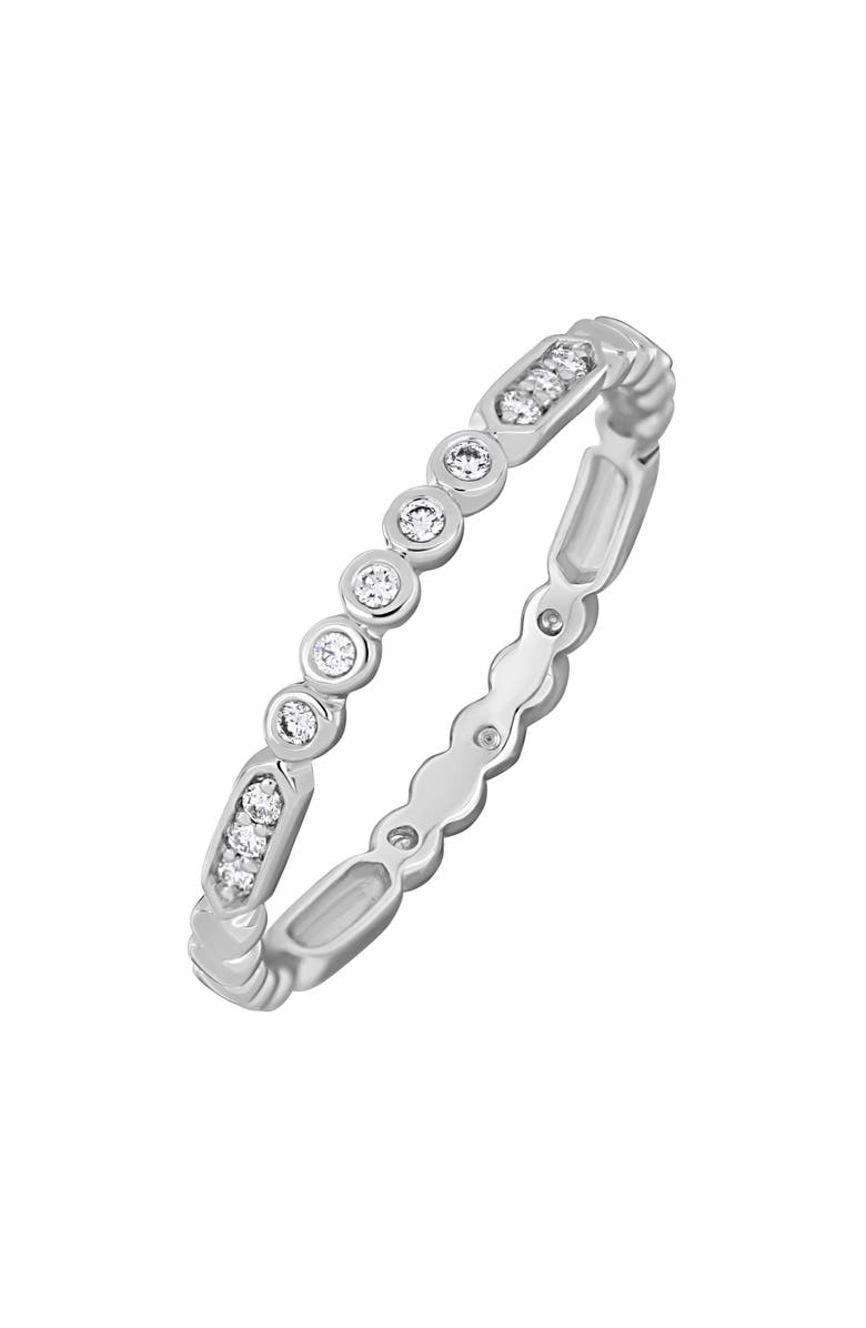 Bony Levy 18K Gold Round Cut Diamond Band Ring, Main, color,